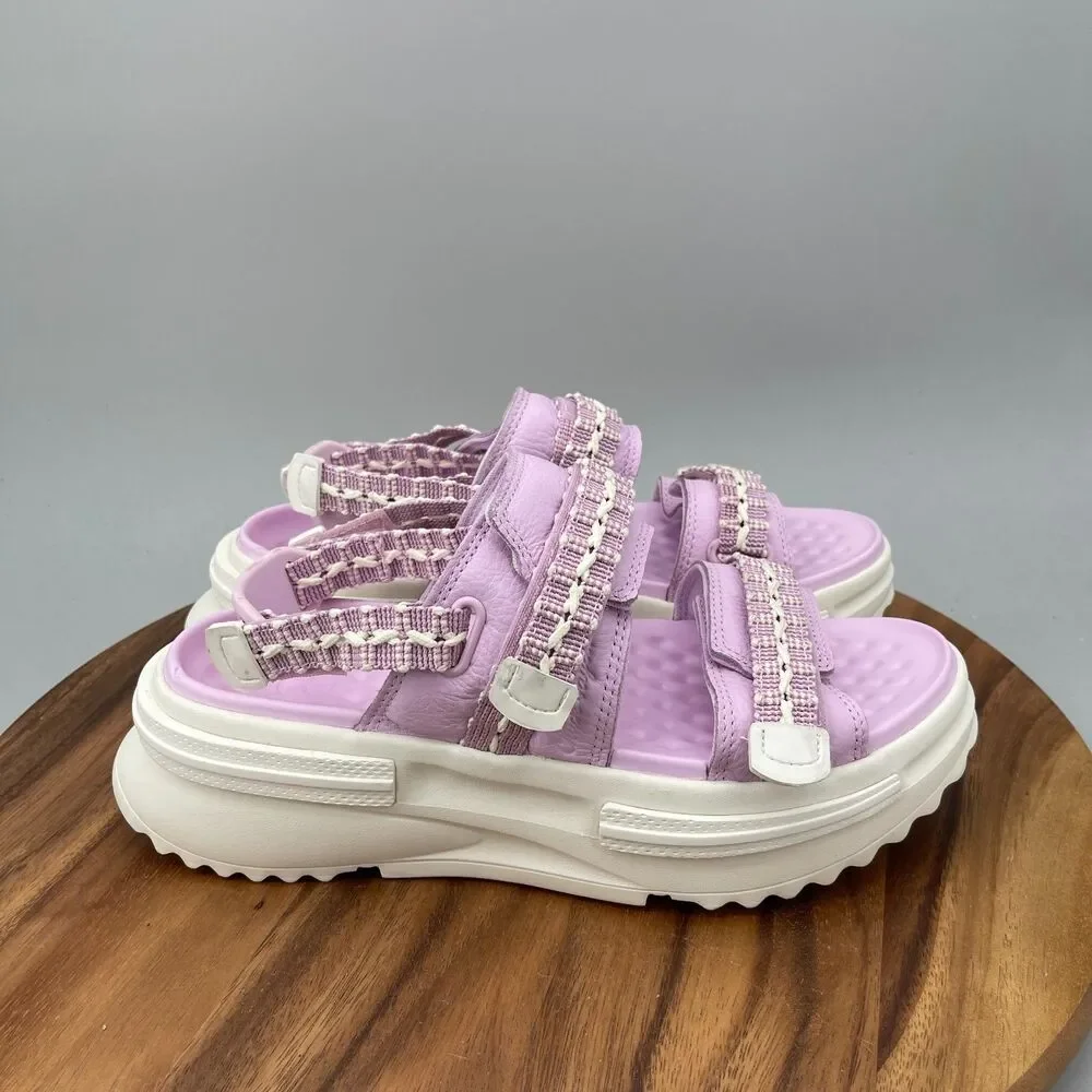 Converse Run Star Utility CX Sandals Womens Size 10 Purple Chunky Platform Shoes